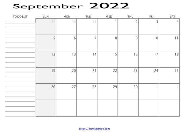 September 2024 Calendar Printable PDF with Holidays