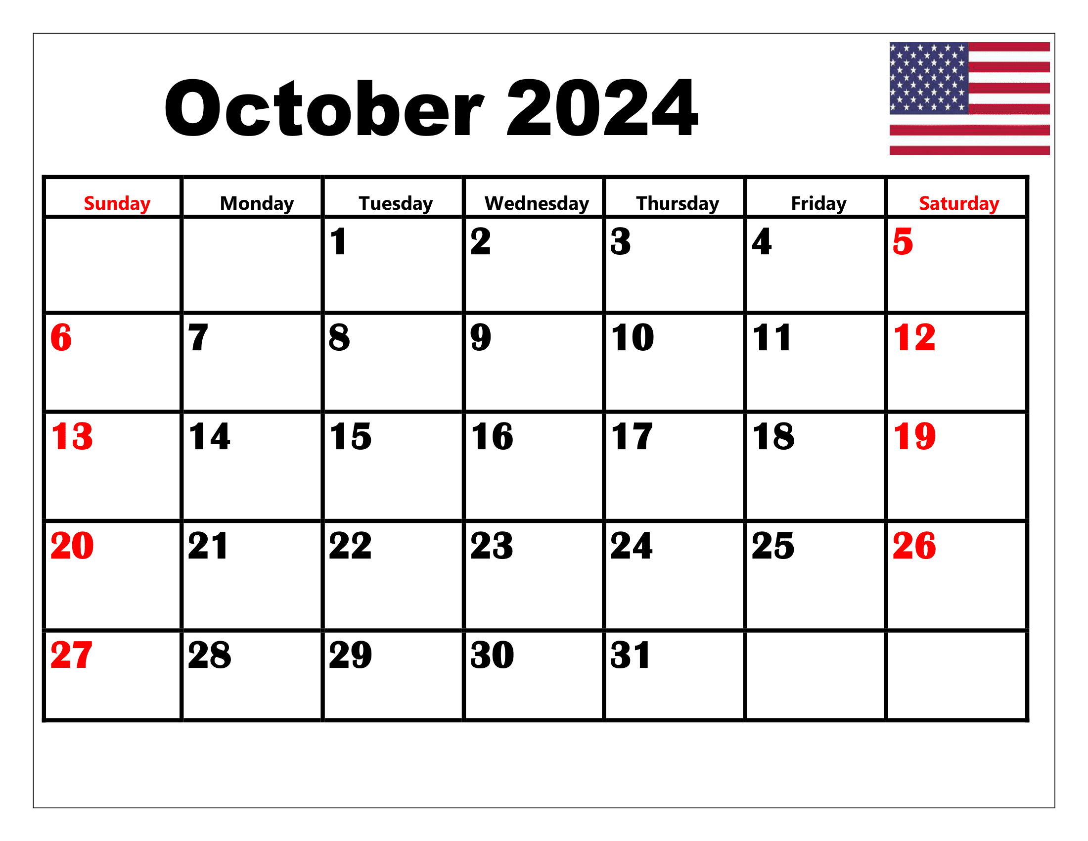 October 2024 Calendar With Holidays Printable Printable Broward 