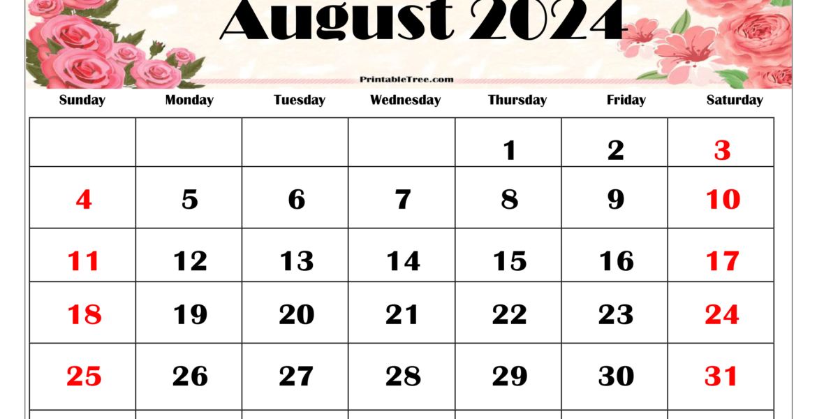 2024 August Calendar Printable Free Pdf Template Nov 2024 Calendar