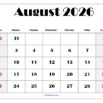 July 2026 Printable Calendar PDF Templates Free