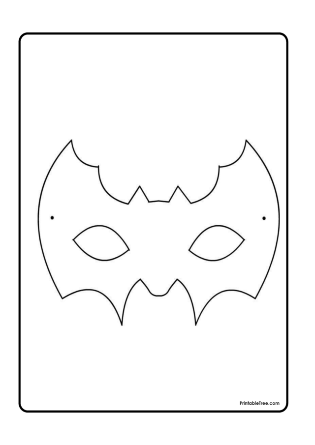 Free Printable Bat Coloring Pages PDF for Kids and Adults
