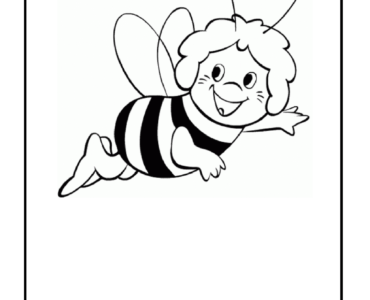 Bee Coloring Pages-08