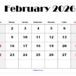 January 2026 Printable Calendar Templates Free