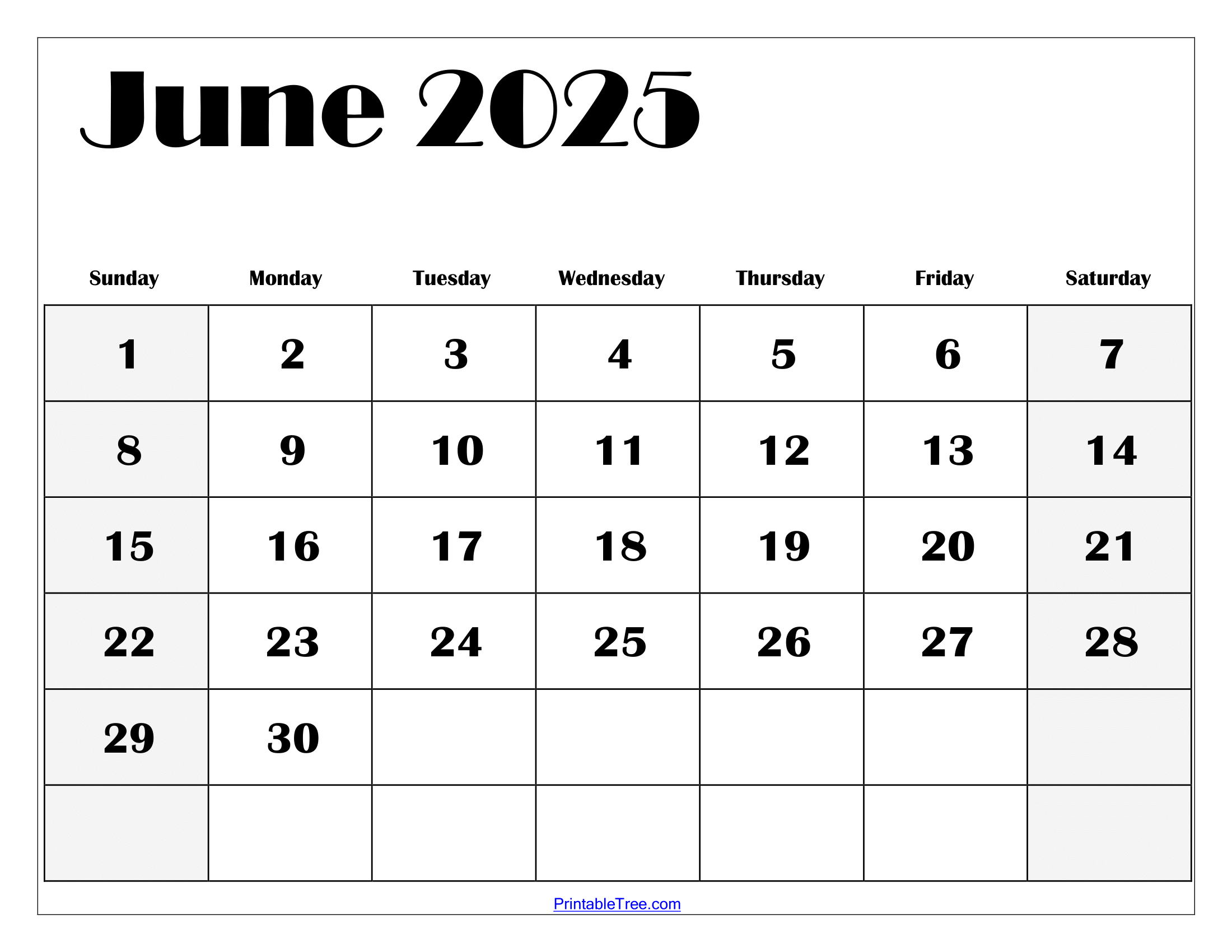 Blank 2025 July Calendar Lila Mariyah