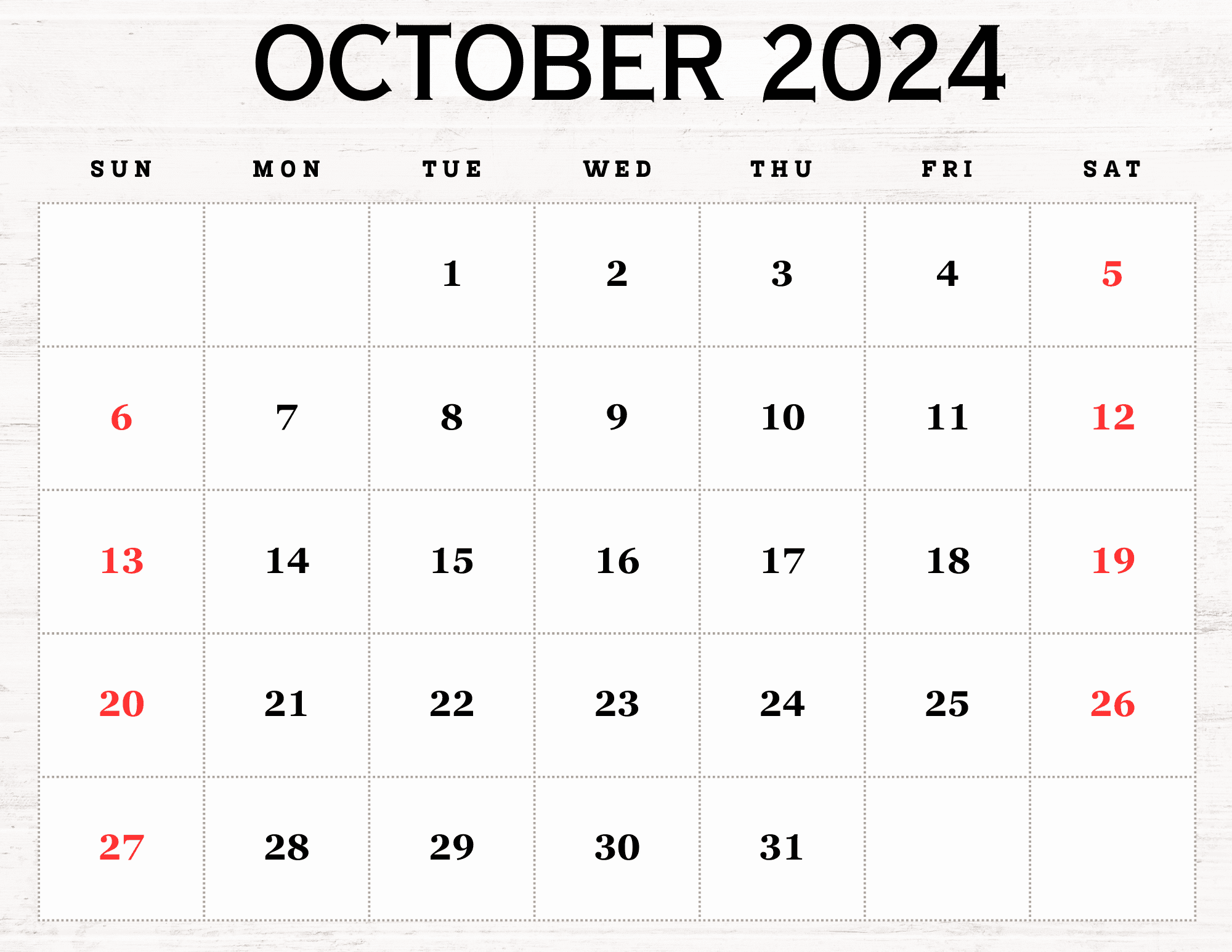 december-2026-blank-monthly-calendar