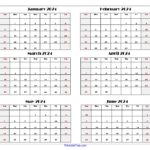 Free Printable Military Time Chart Templates